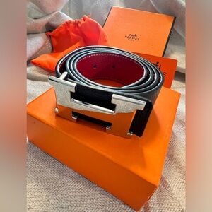 Hermes Belt H Belt 2 colors